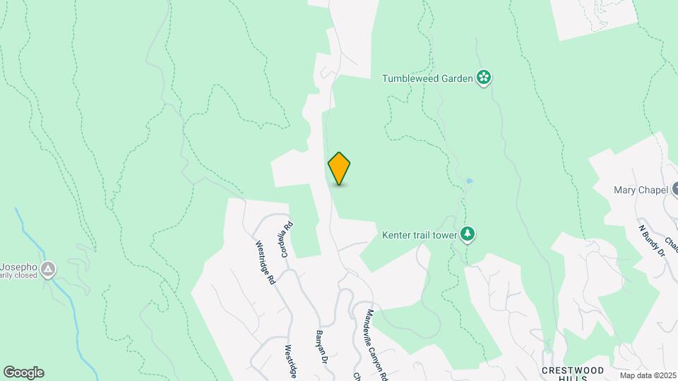 2628 Mandeville Canyon Rd Map and Location Details