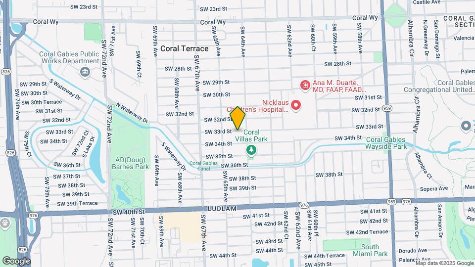 6432 SW 33rd St Map and Location Details