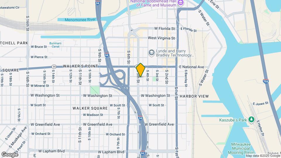 906 S 5th St Map and Location Details