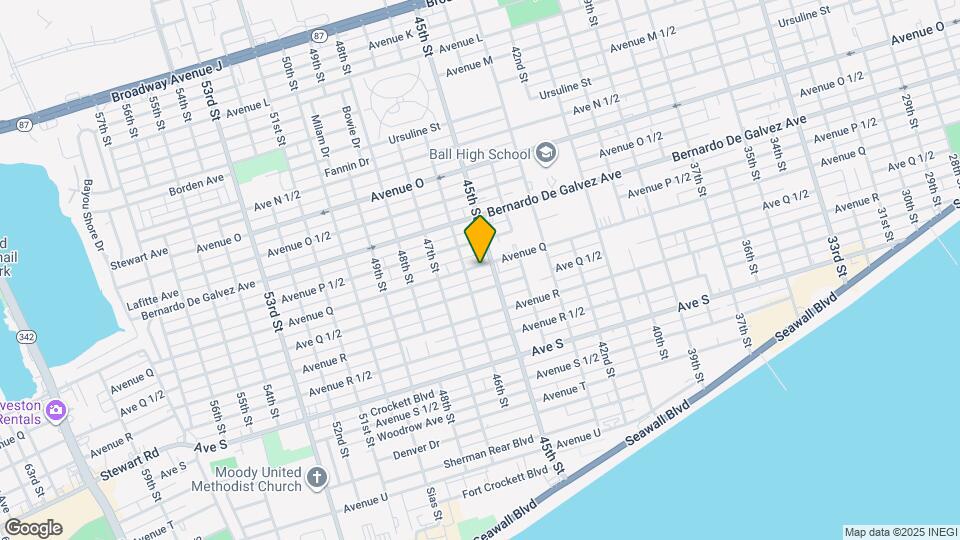 4511 Avenue Q Map and Location Details