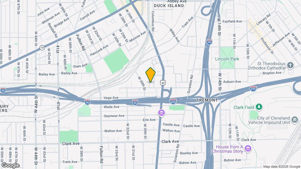 2663 W 28th Pl Map and Location Details