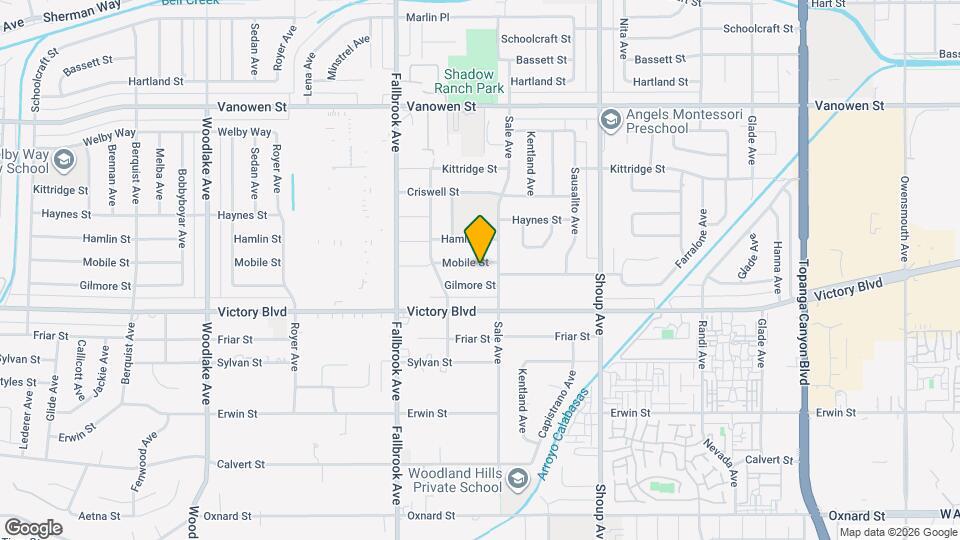 22620 Mobile St Map and Location Details