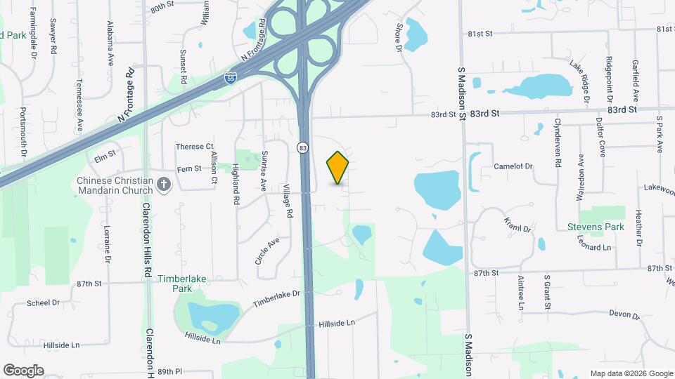 8418 Meadowbrook Dr Map and Location Details