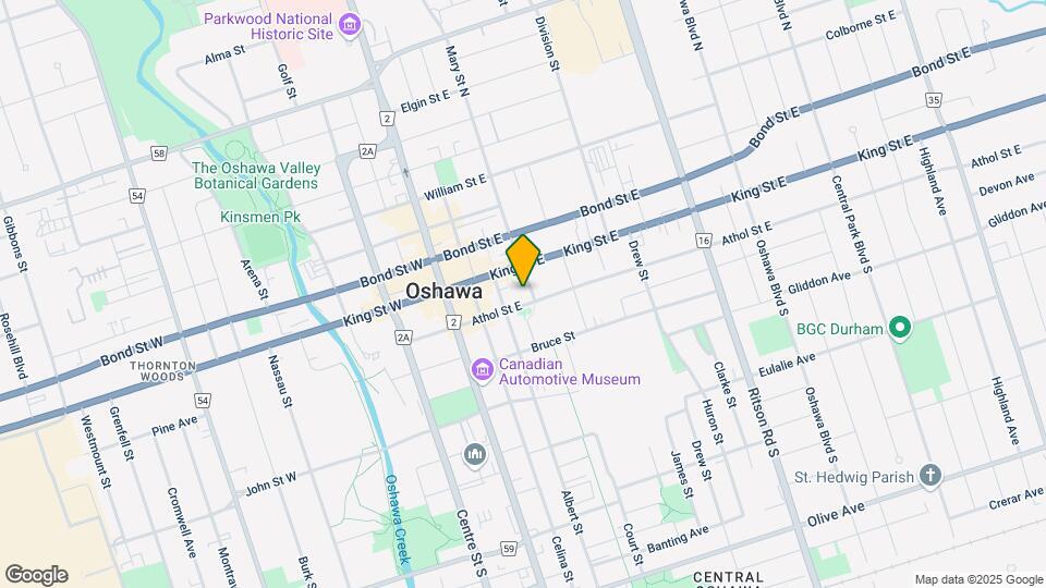 80 Athol St E Map and Location Details