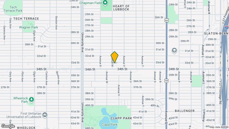 2217 33rd St Map and Location Details