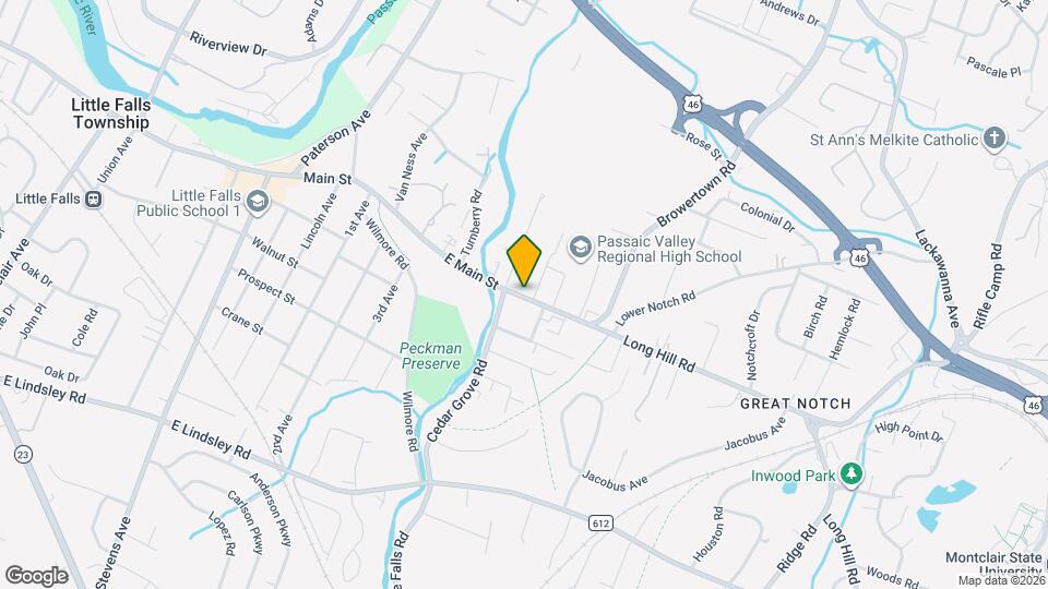 136 E Main St Map and Location Details