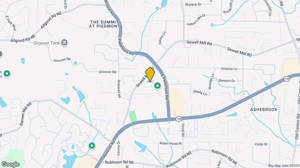 2079 Planters Mill Ln Map and Location Details