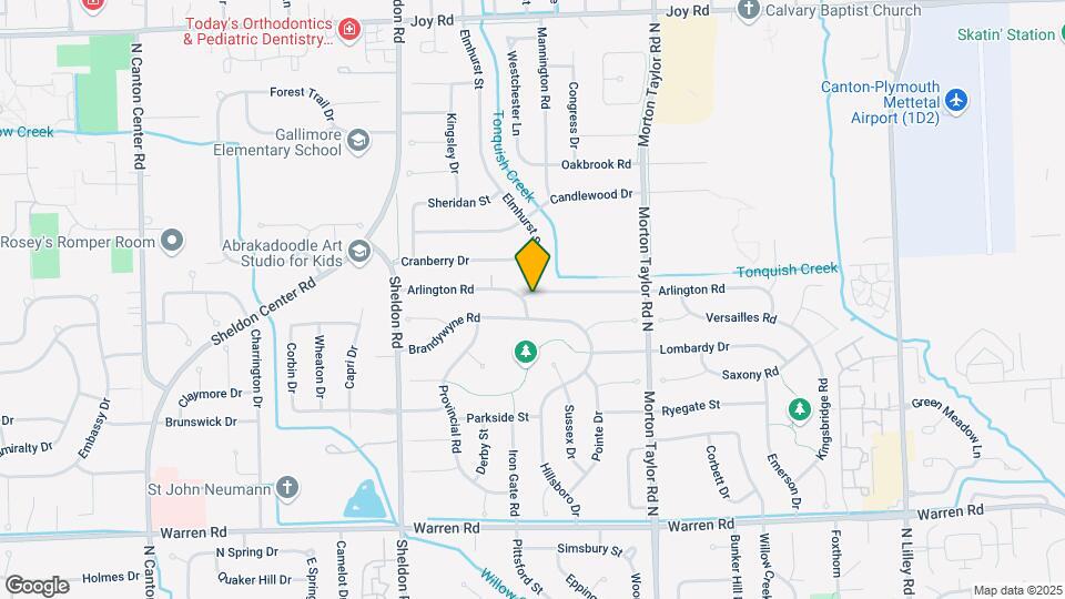 43921 Arlington Rd Map and Location Details
