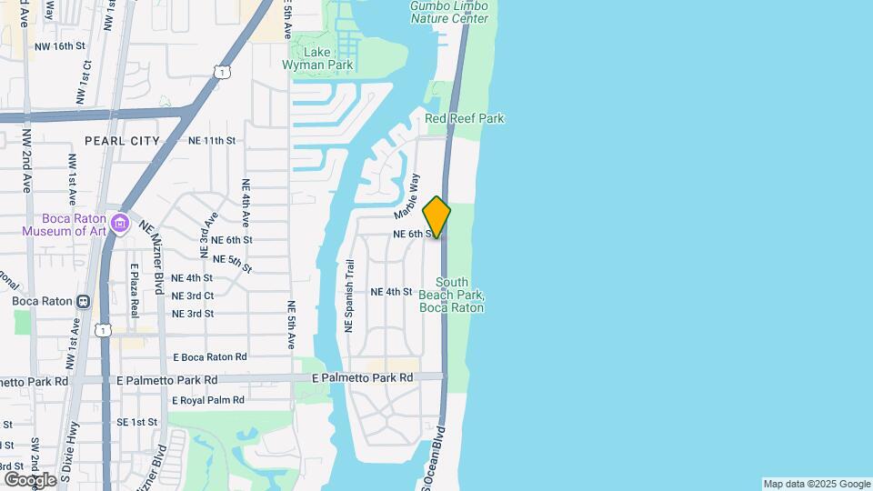 541 N Ocean Blvd Map and Location Details