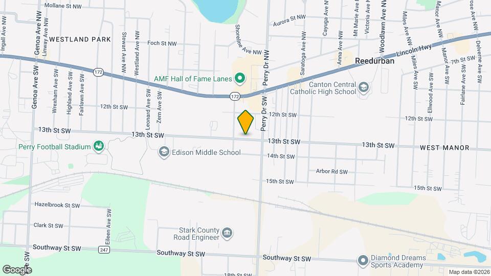 5141 13th St SW Map and Location Details