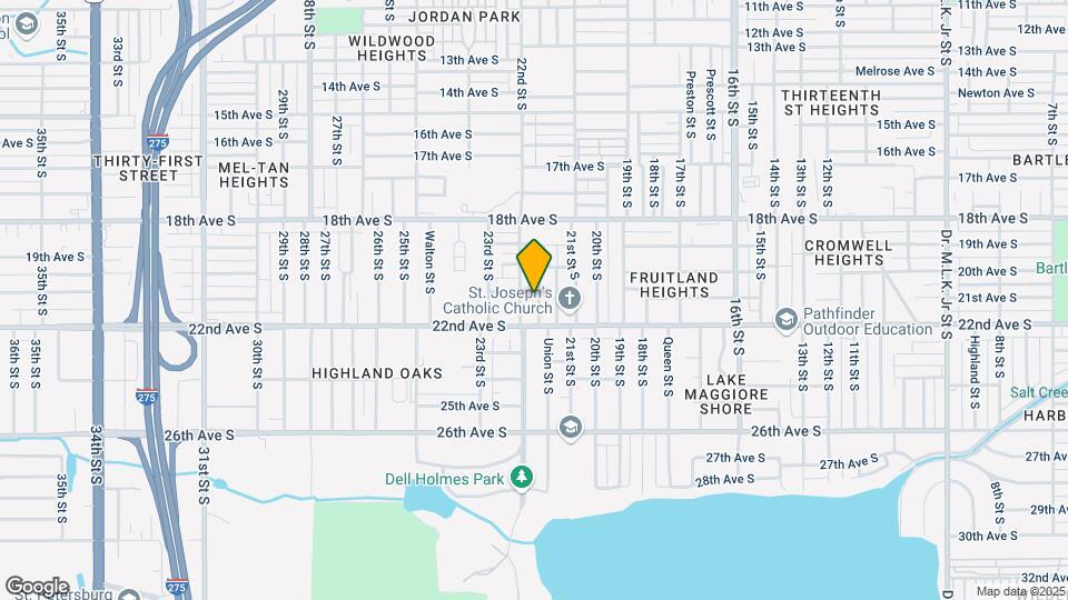 2101 Union St S Map and Location Details