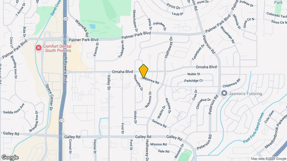 6375 Chippewa Rd Map and Location Details
