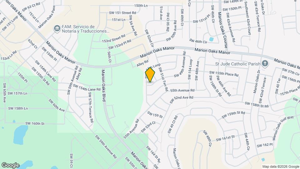 15690 SW 49th Avenue Rd Map and Location Details