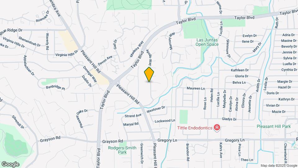 500 Malaga Way Map and Location Details