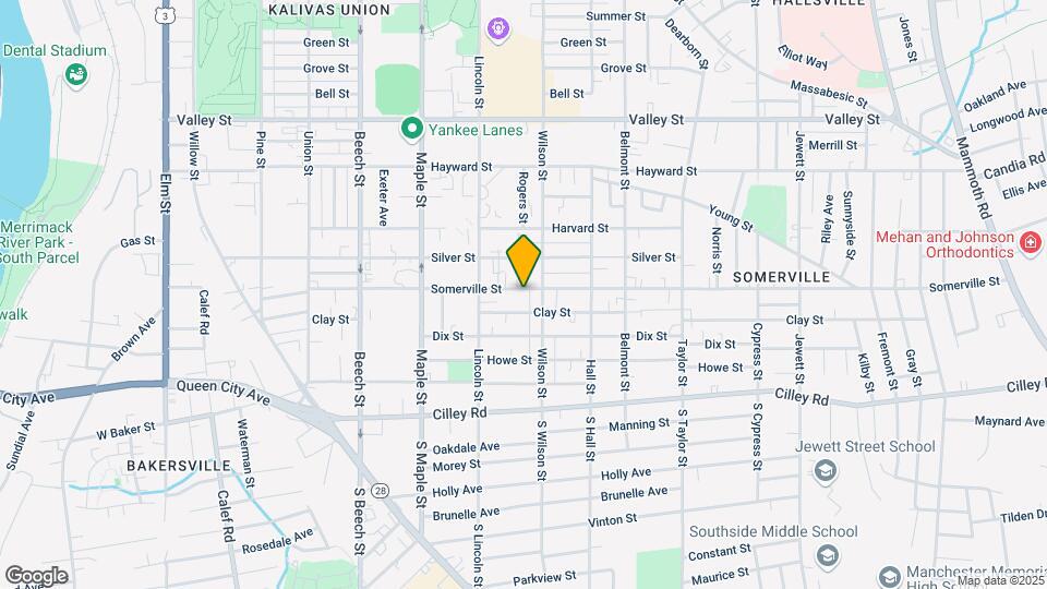 549 Somerville St Map and Location Details