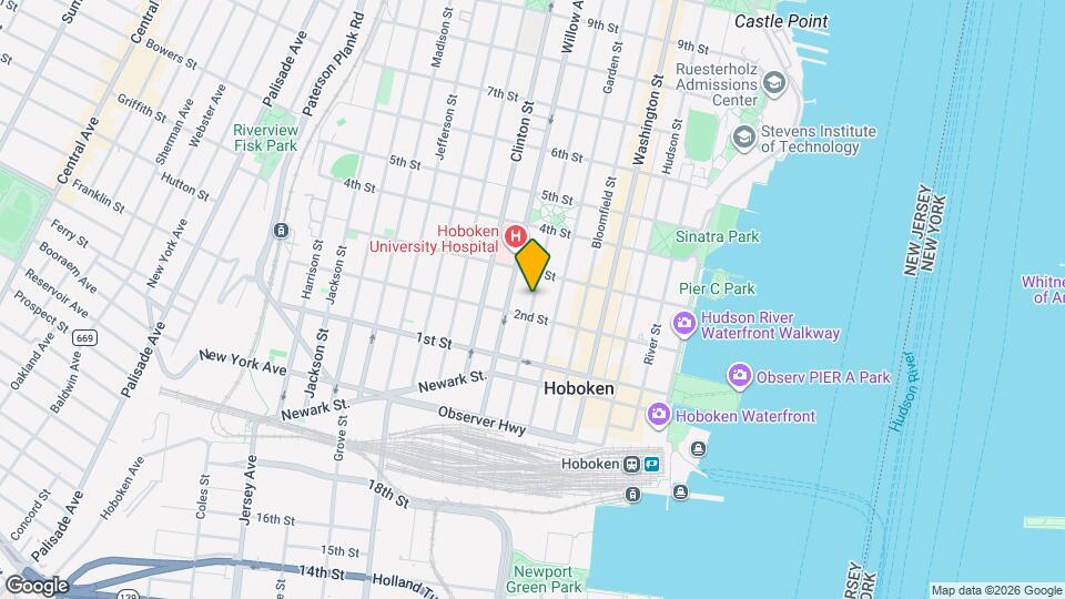 232 Park Ave Mapa y Detalles de la Ubicación