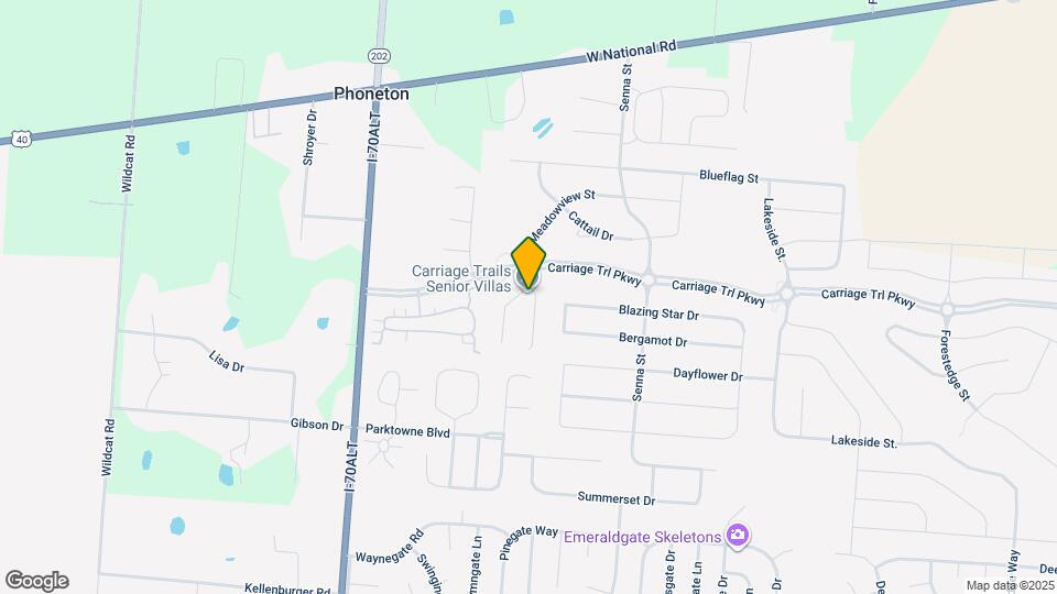 Carriage Trails Senior Villas Mapa y Detalles de la Ubicación