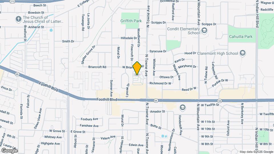 676 Parkwood Ln Map and Location Details