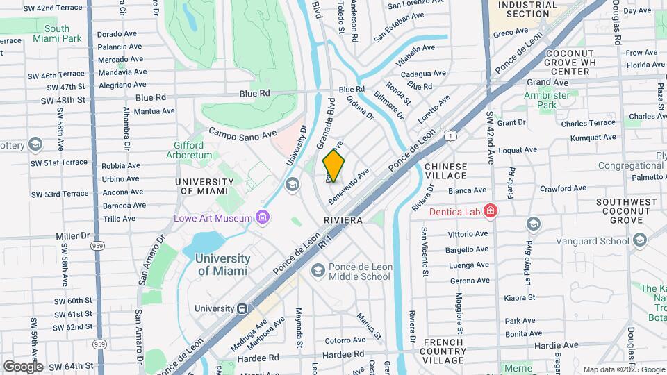 920 Paradiso Ave Map and Location Details