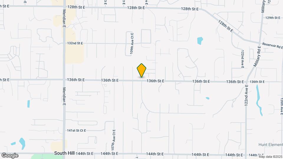 13520 110th Ave Ct E Map and Location Details