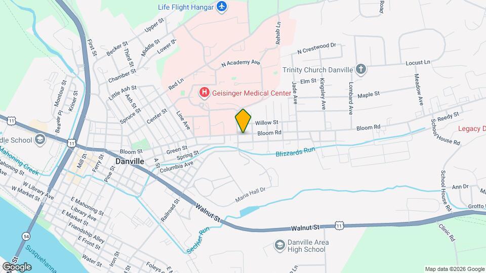 738 Bloom Rd Map and Location Details