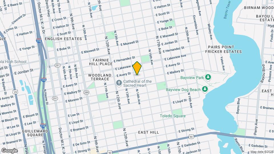 1400 E Mallory St Mapa y Detalles de la Ubicación