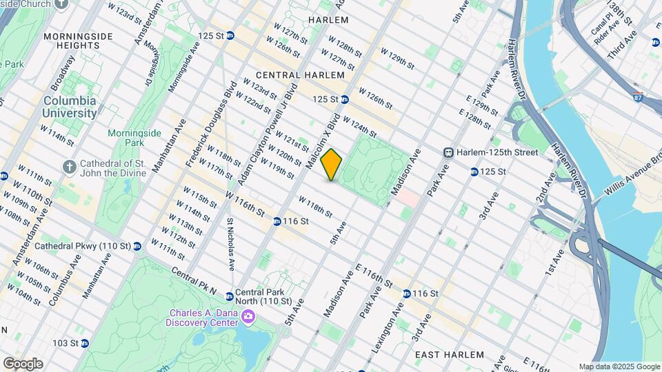 42 W 120th St Mapa y Detalles de la Ubicación
