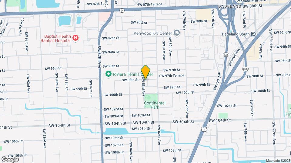 8260 SW 98th St Map and Location Details