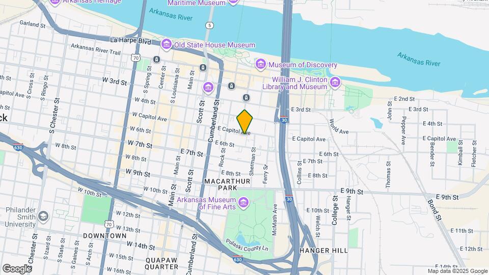 515 E Capitol Ave Map and Location Details