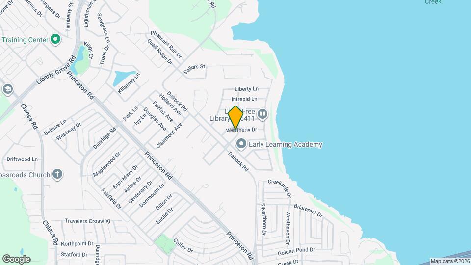 8013 Yacht Club Dr Map and Location Details