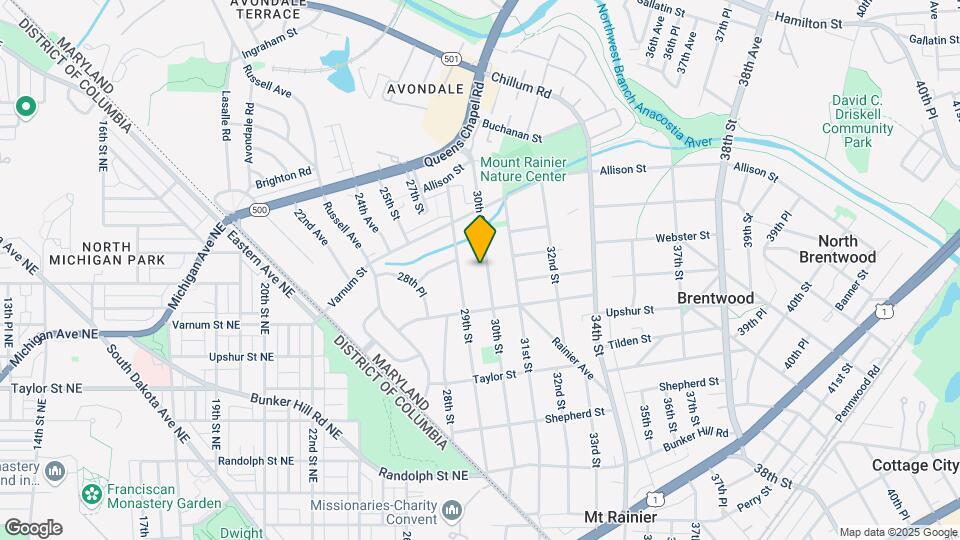 4406 30th St Map and Location Details