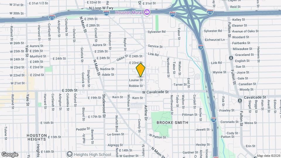 2010 Tyler St Map and Location Details