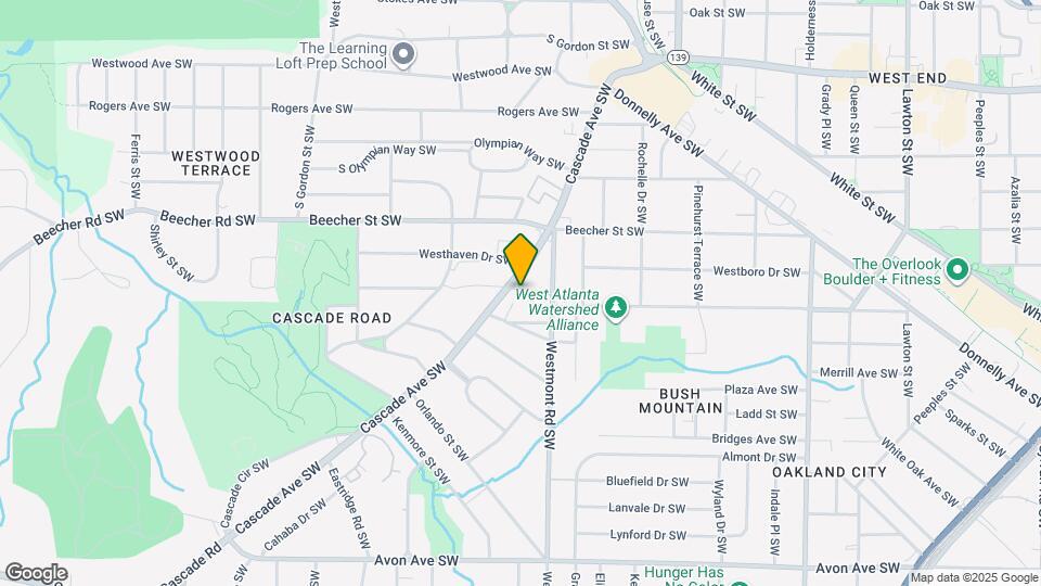 1554 Richland Rd SW Mapa y Detalles de la Ubicación