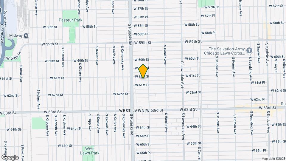 3921 W 61st St Map and Location Details