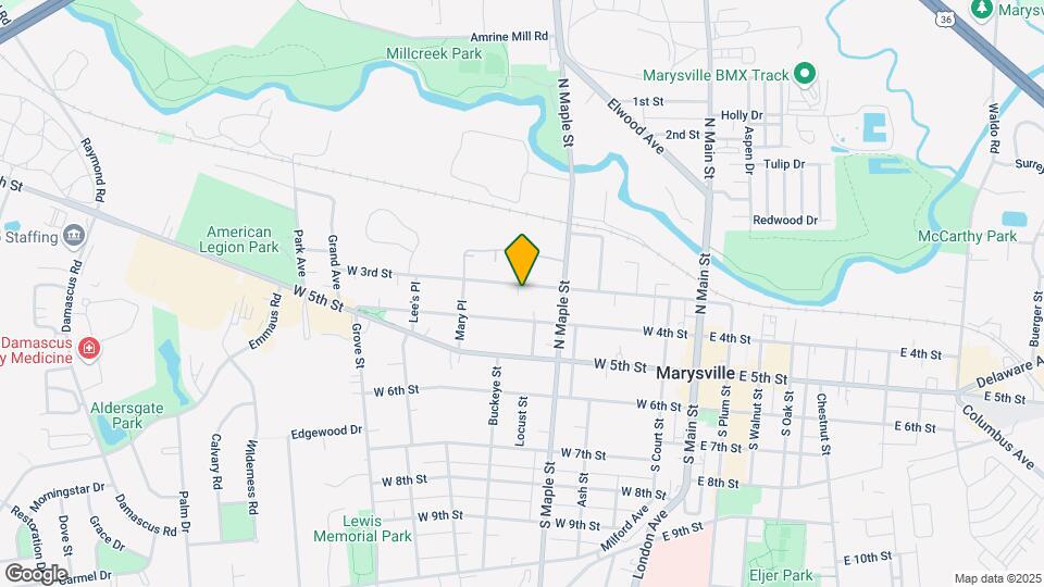 Marysville Apartments Map and Location Details