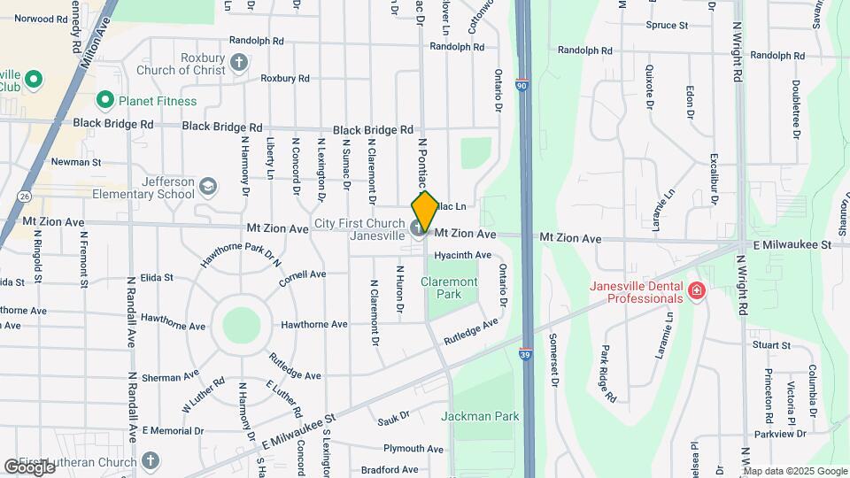 1216 N Pontiac Dr Mapa y Detalles de la Ubicación