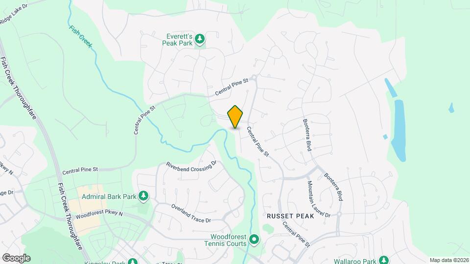 323 N Spotted Fern Dr Map and Location Details