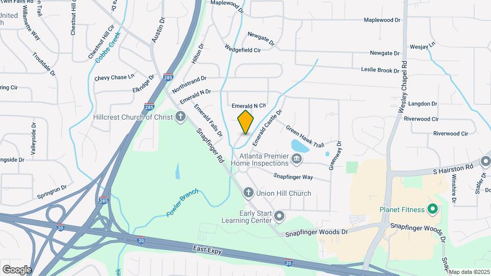 2290 Emerald Springs Dr Map and Location Details