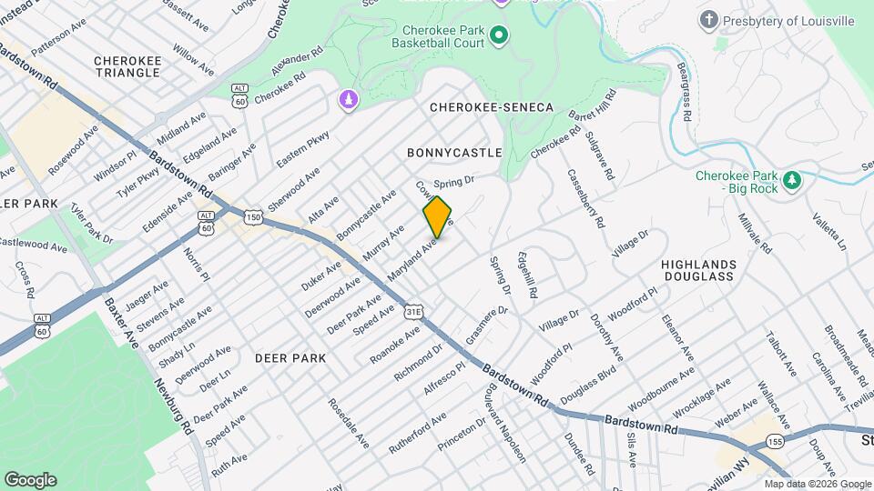 2124 Maryland Ave, Unit Unit 3 Map and Location Details