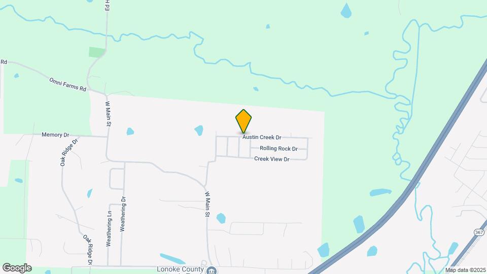 315 Austin Creek Dr Map and Location Details