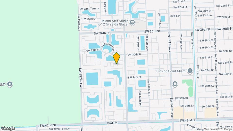 3158 SW 152nd Pl Mapa y Detalles de la Ubicación