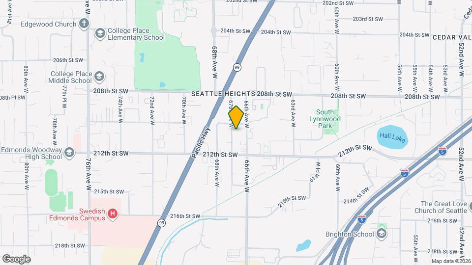 21011 67th Ave W, Unit 8 Mapa y Detalles de la Ubicación