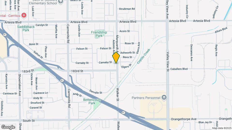 18112 Antonio Ave Map and Location Details