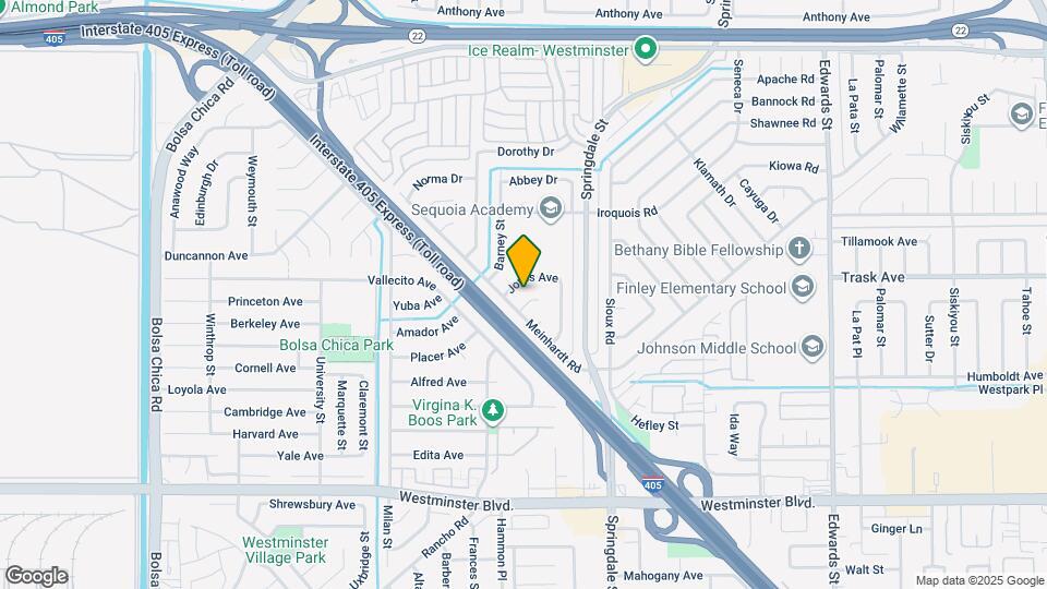 5841 Allison Cir Map and Location Details