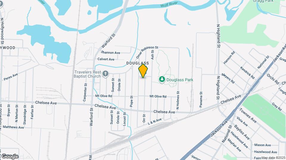 1633 Orr St Map and Location Details