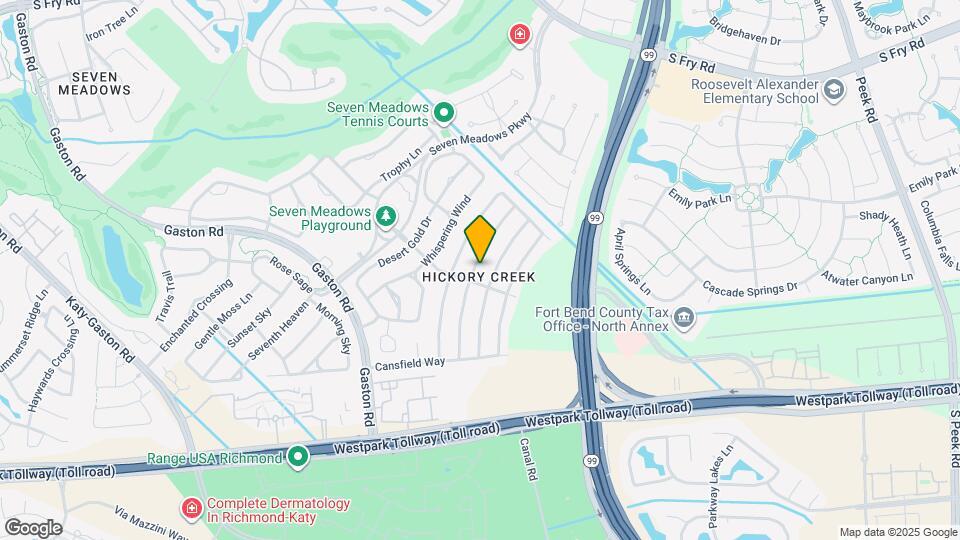 7110 Yardley Dr Map and Location Details