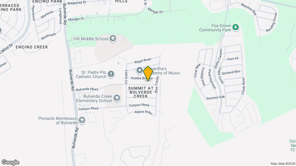 4027 Bulverde Pkwy Map and Location Details