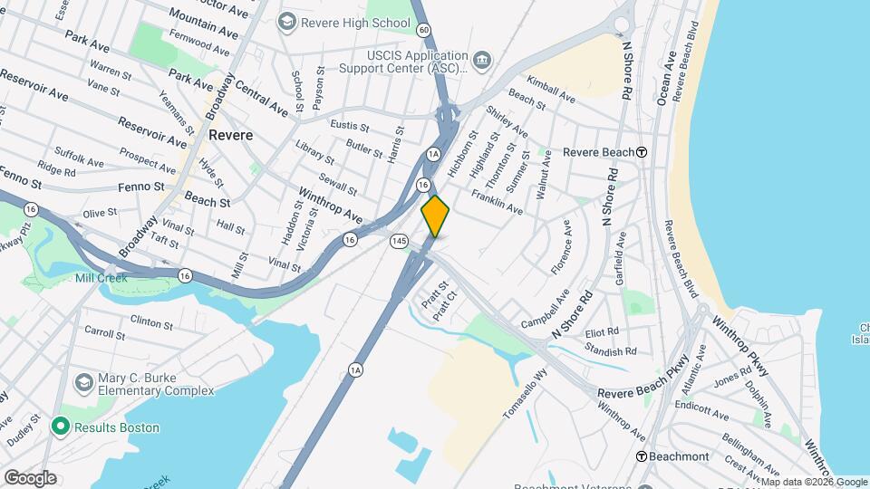 473 Revere Beach Pky Mapa y Detalles de la Ubicación