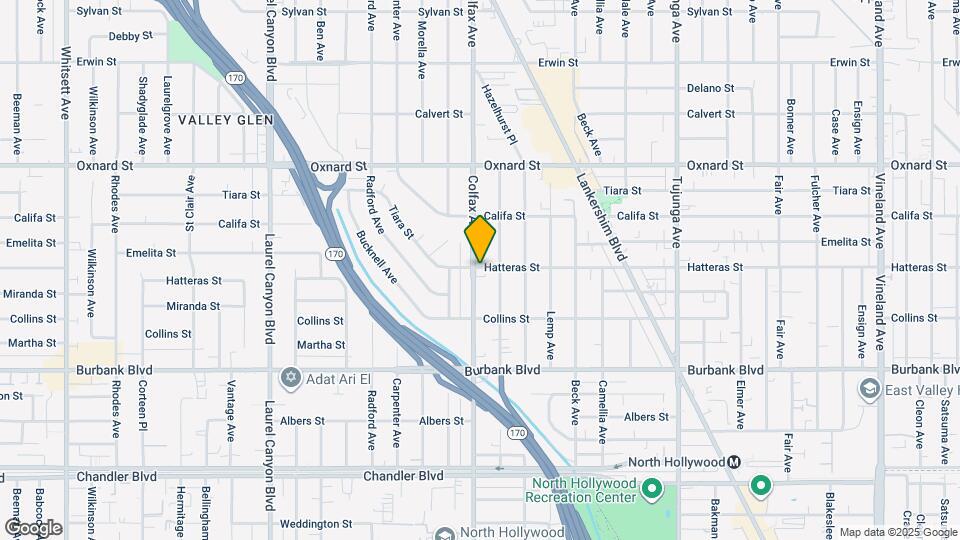 11682 Hatteras St Map and Location Details