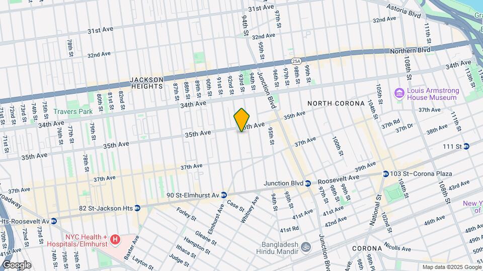 35-11 92nd St Map and Location Details